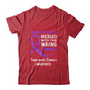 Pancreatic Cancer Awareness Messed With The Wrong Family Support Shirt & Hoodie | siriusteestore