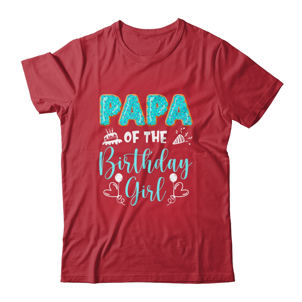 Papa Of The Birthday Girl Family Donut Birthday Shirt & Hoodie | siriusteestore