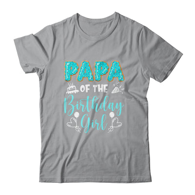 Papa Of The Birthday Girl Family Donut Birthday Shirt & Hoodie | siriusteestore