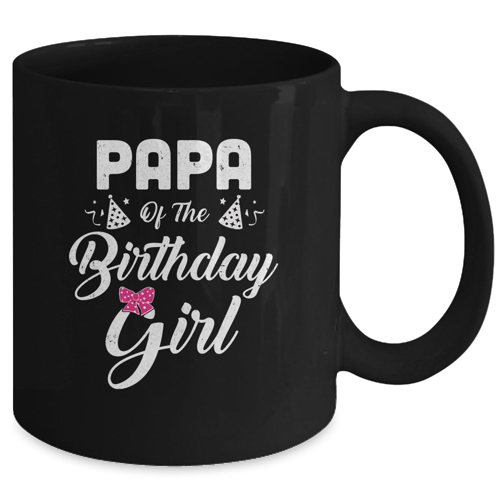 Papa Of The Birthday Girl Granddaughter Matching Family Mug | siriusteestore