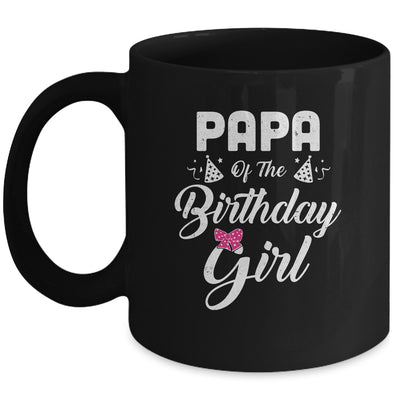 Papa Of The Birthday Girl Granddaughter Matching Family Mug | siriusteestore