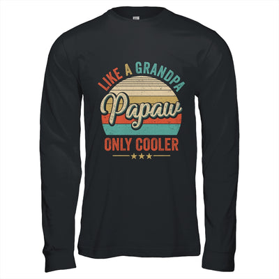 Papaw Like A Grandpa Only Cooler Vintage Dad Fathers Day Shirt & Hoodie | siriusteestore