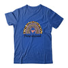 Paraprofessional Rainbow Leopard Funny School Shirt & Tank Top | siriusteestore