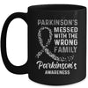 Parkinson's Disease Awareness Messed With The Wrong Family Support Mug | siriusteestore