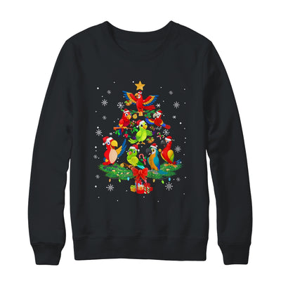 Parrot Bird Christmas Tree Ornament Funny Xmas Shirt & Sweatshirt | siriusteestore