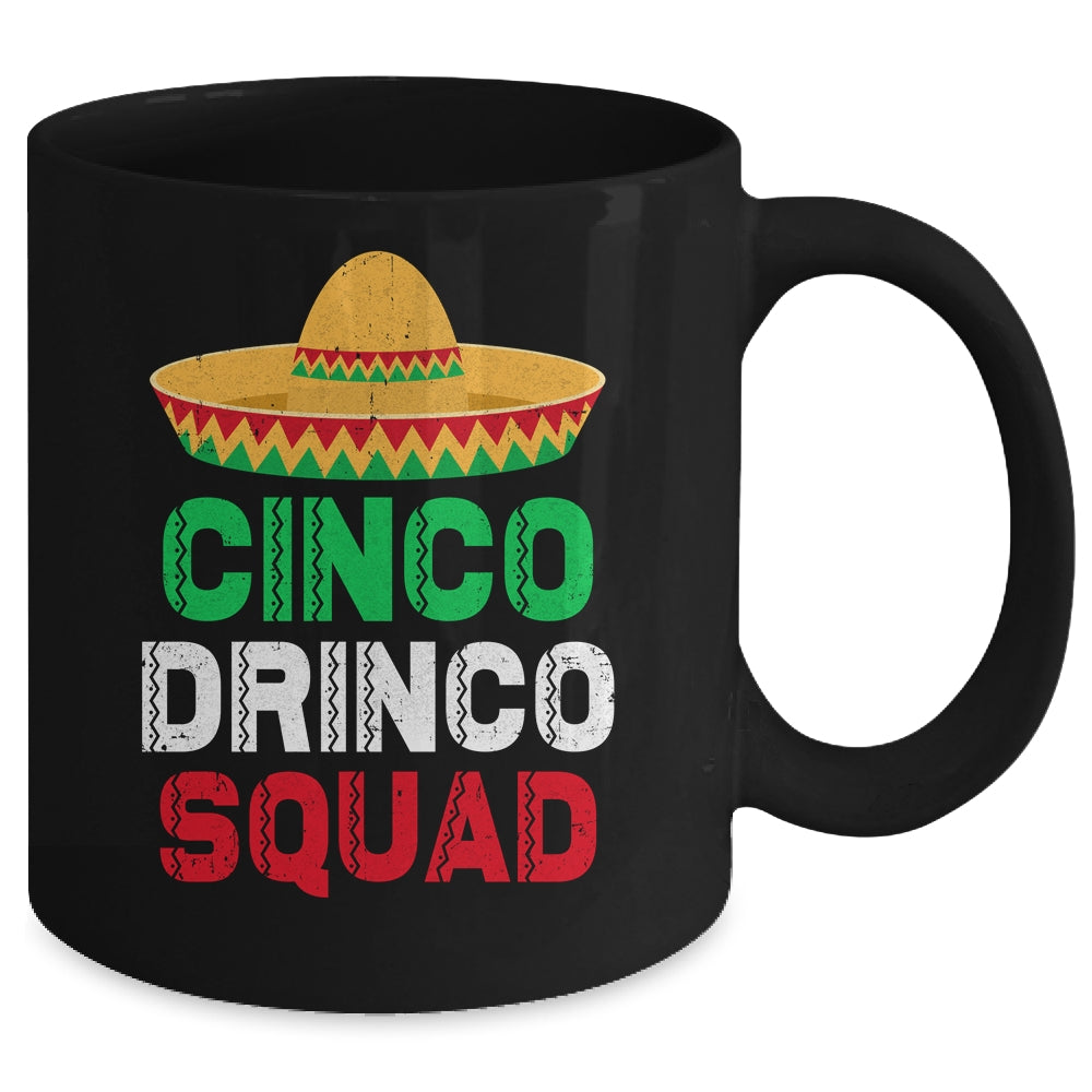 Party Squad Cinco De Mayo Mexican Fiesta Mug | siriusteestore