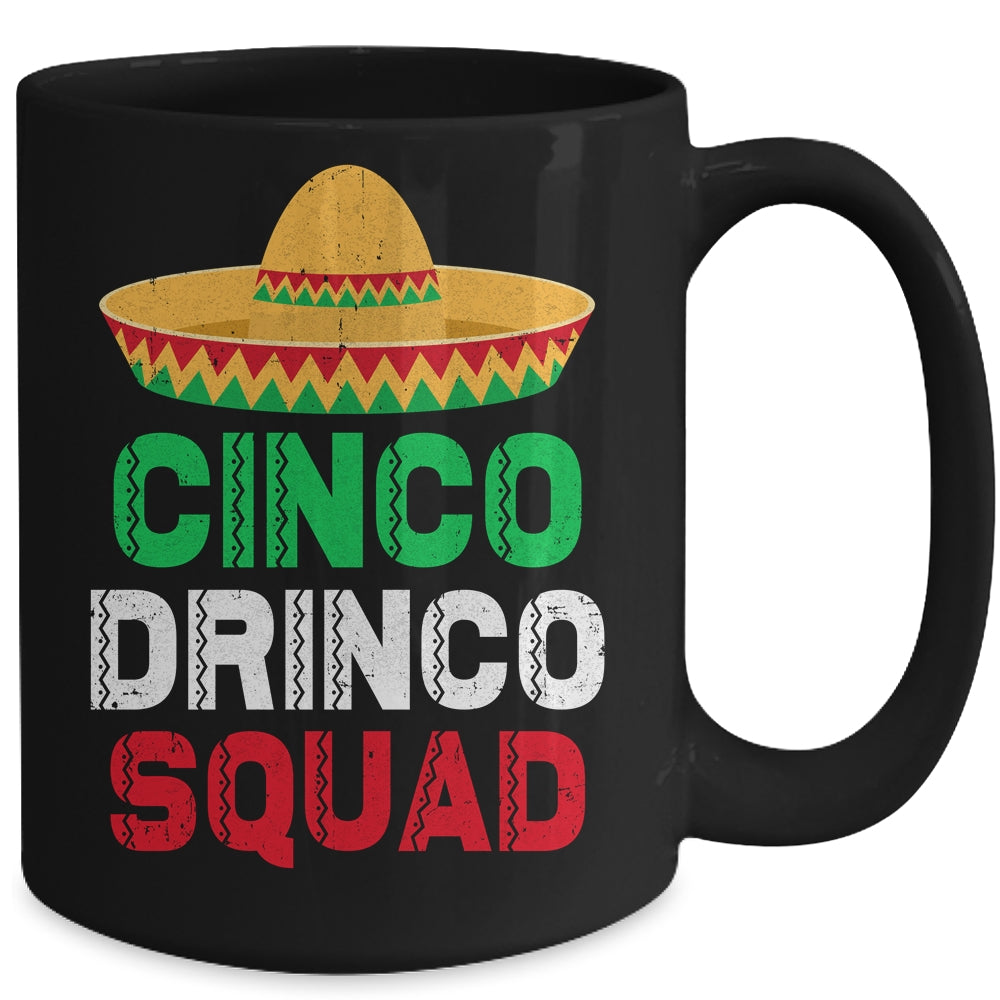 Party Squad Cinco De Mayo Mexican Fiesta Mug | siriusteestore