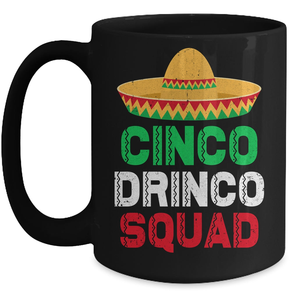 Party Squad Cinco De Mayo Mexican Fiesta Mug | siriusteestore
