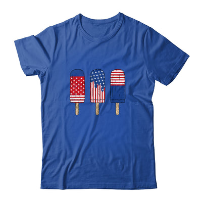Patriotic 4th Of July USA America Flag Popsicle's Summer Shirt & Tank Top | siriusteestore