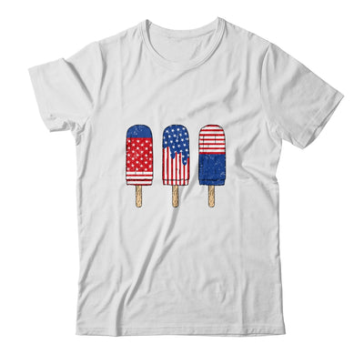 Patriotic 4th Of July USA America Flag Popsicle's Summer Shirt & Tank Top | siriusteestore