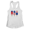Patriotic 4th Of July USA America Flag Popsicle's Summer Shirt & Tank Top | siriusteestore
