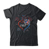 Patriotic CNA Nurse 4th Of July American Flag Sunflower Love Shirt & Tank Top | siriusteestore
