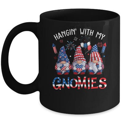 Patriotic Gnome 4th Of July Funny Hangin With My Gnomies Mug | siriusteestore