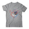 Patriotic Nurse 4th Of July American Flag Sunflower Love Shirt & Tank Top | siriusteestore