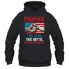 Pawpaw The Man The Myth The Bad Influence American Flag T-Shirt & Hoodie | Siriustee.com.com