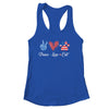 Peace Love Cat Lover American Flag Happy 4th Of July Shirt & Tank Top | siriusteestore