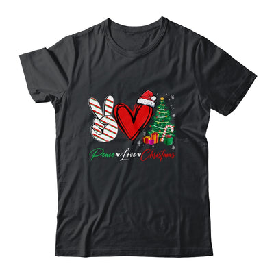 Peace Love Christmas Family Matching Xmas Shirt & Sweatshirt | siriusteestore