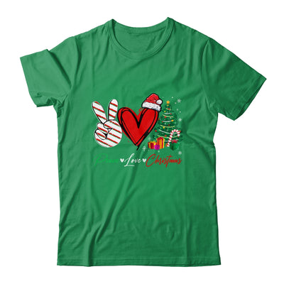 Peace Love Christmas Family Matching Xmas Shirt & Sweatshirt | siriusteestore