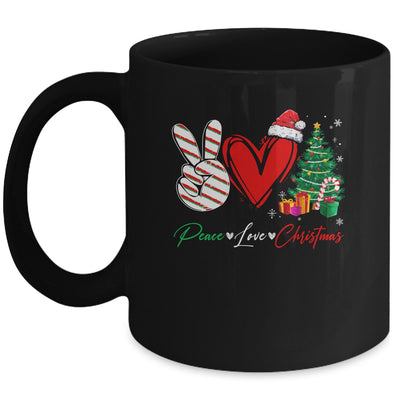 Peace Love Christmas Family Matching Xmas Mug | siriusteestore