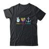 Peace Love Cruising Ship Hippie Floating Ocean Beach Sun Shirt & Tank Top | siriusteestore