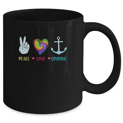 Peace Love Cruising Ship Hippie Floating Ocean Beach Sun Mug | siriusteestore