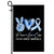 Peace Love Cure Blue Ribbon Colon Cancer Awareness Flag | siriusteestore