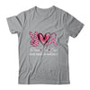 Peace Love Cure Burgundy Ribbon Brain Aneurysm Awareness Shirt & Hoodie | siriusteestore