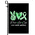 Peace Love Cure Green Ribbon Liver Cancer Awareness Flag | siriusteestore