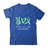 Peace Love Cure Teal Ribbon PCOS Awareness Shirt & Hoodie | siriusteestore