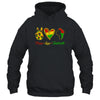 Peace Love Juneteenth Pride Black Girl Black Queen King Shirt & Tank Top | siriusteestore