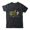 Peace Love Mardi Gras Beads For Women Carnival Parade Shirt & Tank Top | siriusteestore