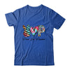 Peace Love Preschool Teacher Team Women Tie Dye Shirt & Hoodie | siriusteestore
