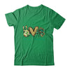 Peace Love St Patricks Day Glitter Shamrock Women Shirt & Hoodie | siriusteestore