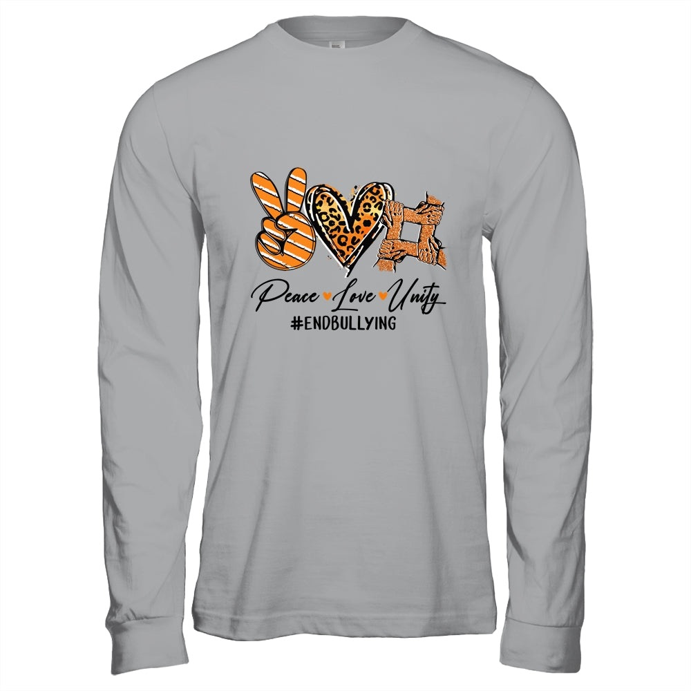 Peace Love Unity Day Orange Kids Anti Bullying Shirt & Hoodie | siriusteestore