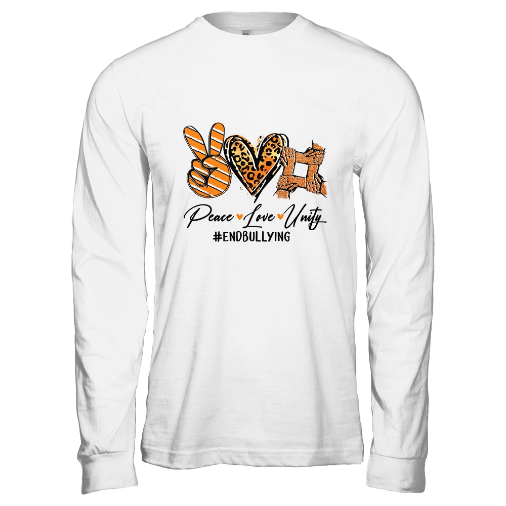 Peace Love Unity Day Orange Kids Anti Bullying Shirt & Hoodie | siriusteestore