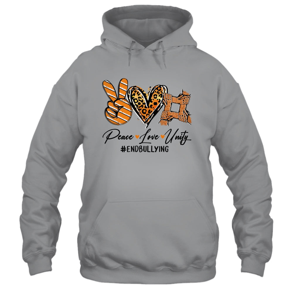 Peace Love Unity Day Orange Kids Anti Bullying Shirt & Hoodie | siriusteestore