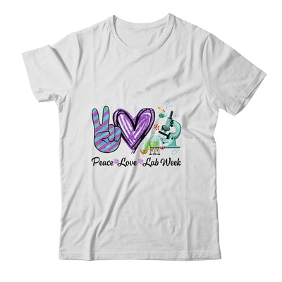 Peach Love Lab Week Laboratory Tech Technologist Shirt & Tank Top | siriusteestore