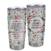 Personalized Auntie From Niece Nephew Stainless Steel Tumbler Cup You Are So Special I Love You Auntie Mothers Day Birthday Christmas Travel Mug | siriusteestore