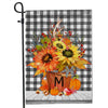 Personalized Autumn Arrangement Initial Letter Embroidered Monogram | siriusteestore