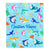Personalized Baby Blanket for Baby Boys Girls With Custom Name Cute Lovely Shark Kids Newborn Daughter Granddaughter Niece Birthday Bed Fleece Throw Blanket | siriusteestore