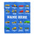 Personalized Baby Name Blanket Dump Truck Bulldozer Construction Tractor Firetruck Boy Kids Son Grandson Nephew Birthday Christmas Customized Fleece Blanket | siriusteestore