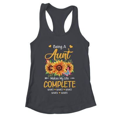 Personalized Being An Aunt Makes My Life Complete Custom With Grandkids Name Mothers Day Birthday Christmas