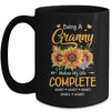 Personalized Being A Granny Makes My Life Complete Custom Grandkids Name Mothers Day Birthday Christmas Mug | siriusteestore