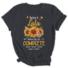 Personalized Being A Lala Makes My Life Complete Custom Grandkids Name Mothers Day Birthday Christmas Shirt & Tank Top | siriusteestore