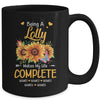 Personalized Being A Lolly Makes My Life Complete Custom Grandkids Name Mothers Day Birthday Christmas Mug | siriusteestore