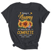Personalized Being A Nanny Makes My Life Complete Custom Grandkids Name Mothers Day Birthday Christmas Shirt & Tank Top | siriusteestore