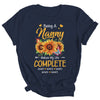 Personalized Being A Nanny Makes My Life Complete Custom Grandkids Name Mothers Day Birthday Christmas Shirt & Tank Top | siriusteestore