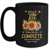 Personalized Being A Titi Makes My Life Complete Custom With Grandkids Name Mothers Day Birthday Christmas Mug | siriusteestore