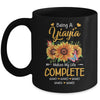 Personalized Being A Yiayia Makes My Life Complete Custom Grandkids Name Mothers Day Birthday Christmas Mug | siriusteestore