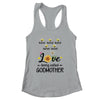 Personalized Being Called Godmother Custom With Kids Name Sunflower Mothers Day Birthday Christmas Shirt & Tank Top | siriusteestore